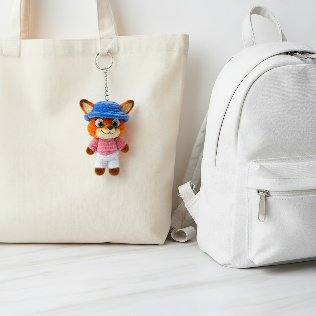 Single Fox on Tote Bag