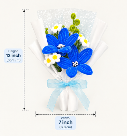 Blue Bloom Bouquet