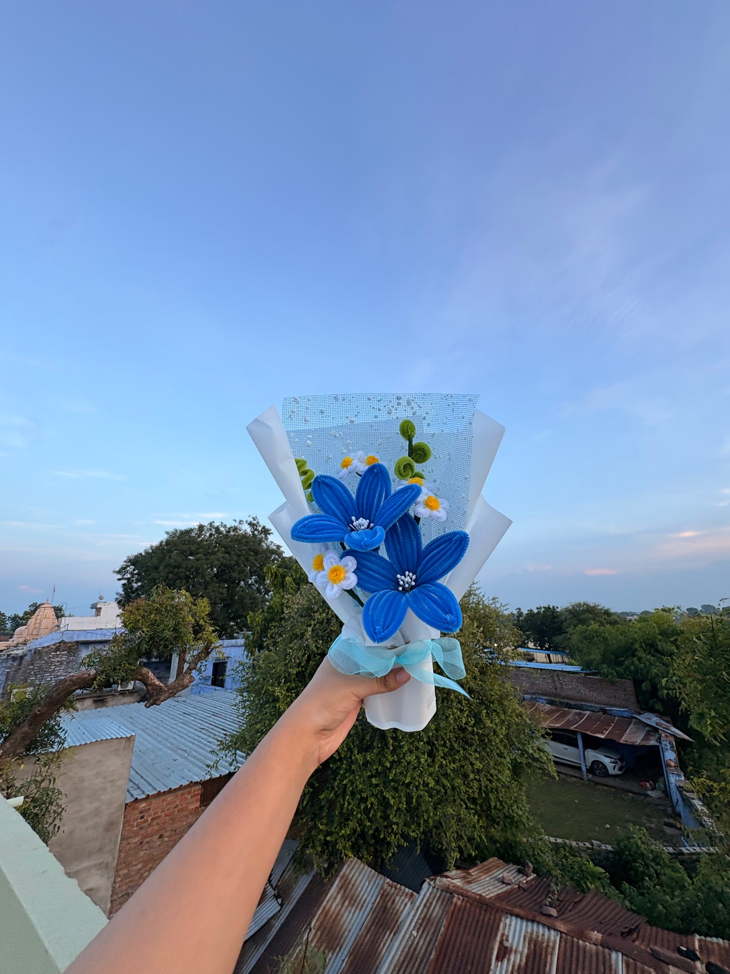 Blue Bloom Bouquet