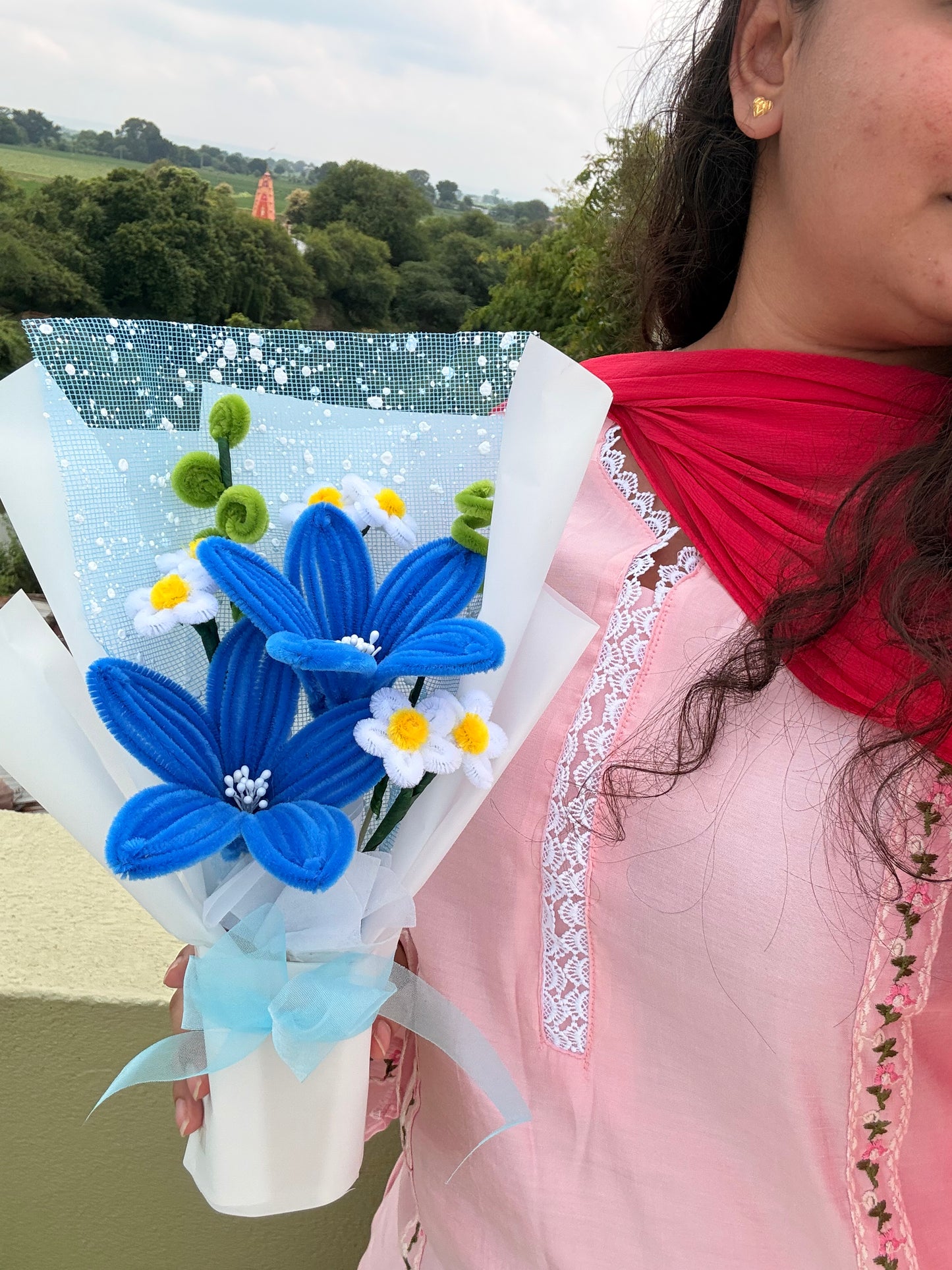 Blue Bloom Bouquet