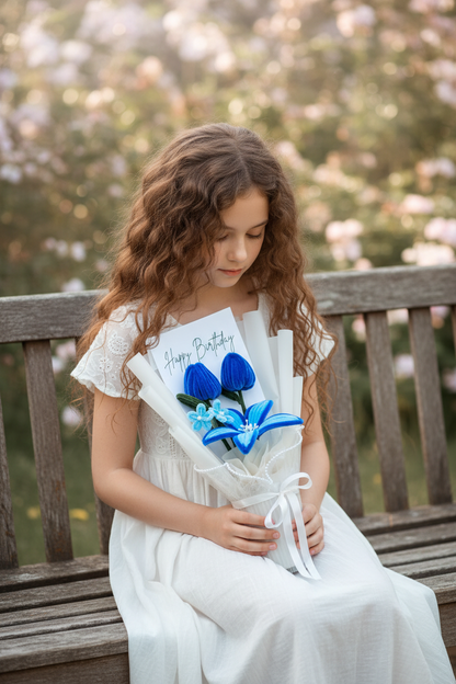 Blue Bouquet – Girl Garden