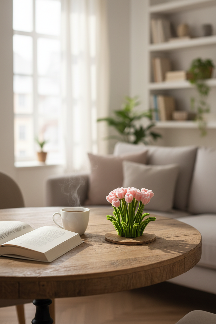 Pink Tulip Garden - Home Lifestyle