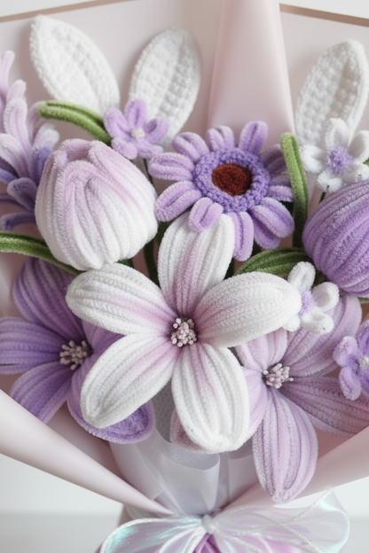 Purple Bouquet - Flower Close-Up