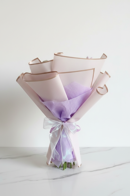 Purple Bouquet - Side View