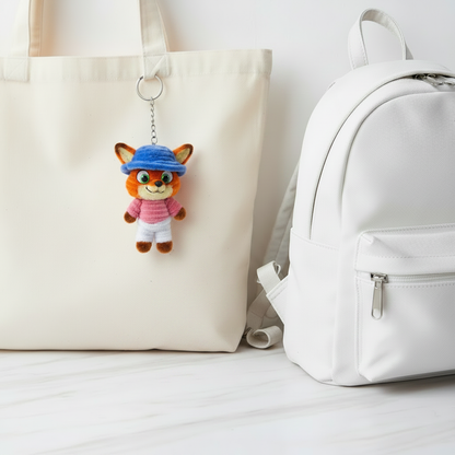 Single Fox on Tote Bag