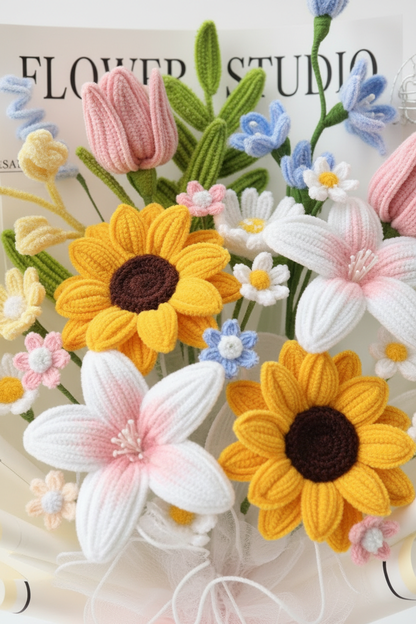 Sunshine Mix Bouquet - Flower Close-Up