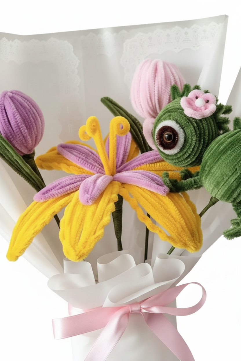 Whimsical Bouquet - Close-Up