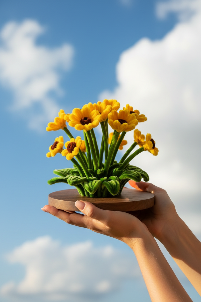 Yellow Sunflower Garden - Sky Lifestyle
